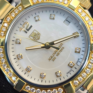 Tag Heuer Aquaracer Ref. WAF1350.BB0820 - 18ct Gold & Steel - Automatic - 36mm (2014)