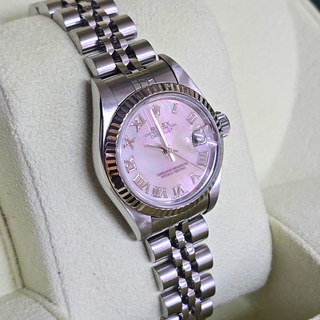 Ladies Rolex Datejust 79174 – Factory Mother of Pearl Dial – Full Set (2004)