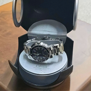 Oris TT1 Divers Automatic 7533P 44mm Stainless Steel Watch - Black Dial