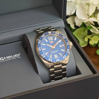 Tag Heuer Formula 1 - Ref. WAZ1010 - Quartz - Blue Sunray Dial - 43mm - Full Set - 2023