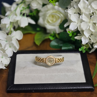 Rolex Cellini - 2297 - 18ct Yellow Gold, Mother of Pearl & Diamond Ladies Watch (1990)