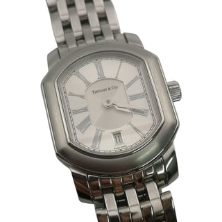 Tiffany & Co. Mark Coupe Resonator Ladies Quartz Steel Watch