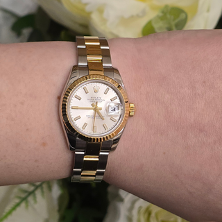 Ladies Rolex Datejust 179173 26mm 2016 Full Set Rolex Serviced 2024