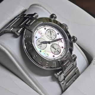 Versace 68C Ladies Chronograph Watch - Quartz - 38mm - Pink Mother of Pearl Dial