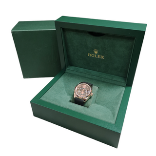 Rolex Oyster Perpetual Sky-Dweller 326135 42mm 18ct Rose Gold & Chocolate Full Set