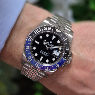 Rolex GMT-Master II Ref. 126710BLNR "Batgirl" - Black Dial, Jubliee Oystersteel - Full Set (2025, Unworn)