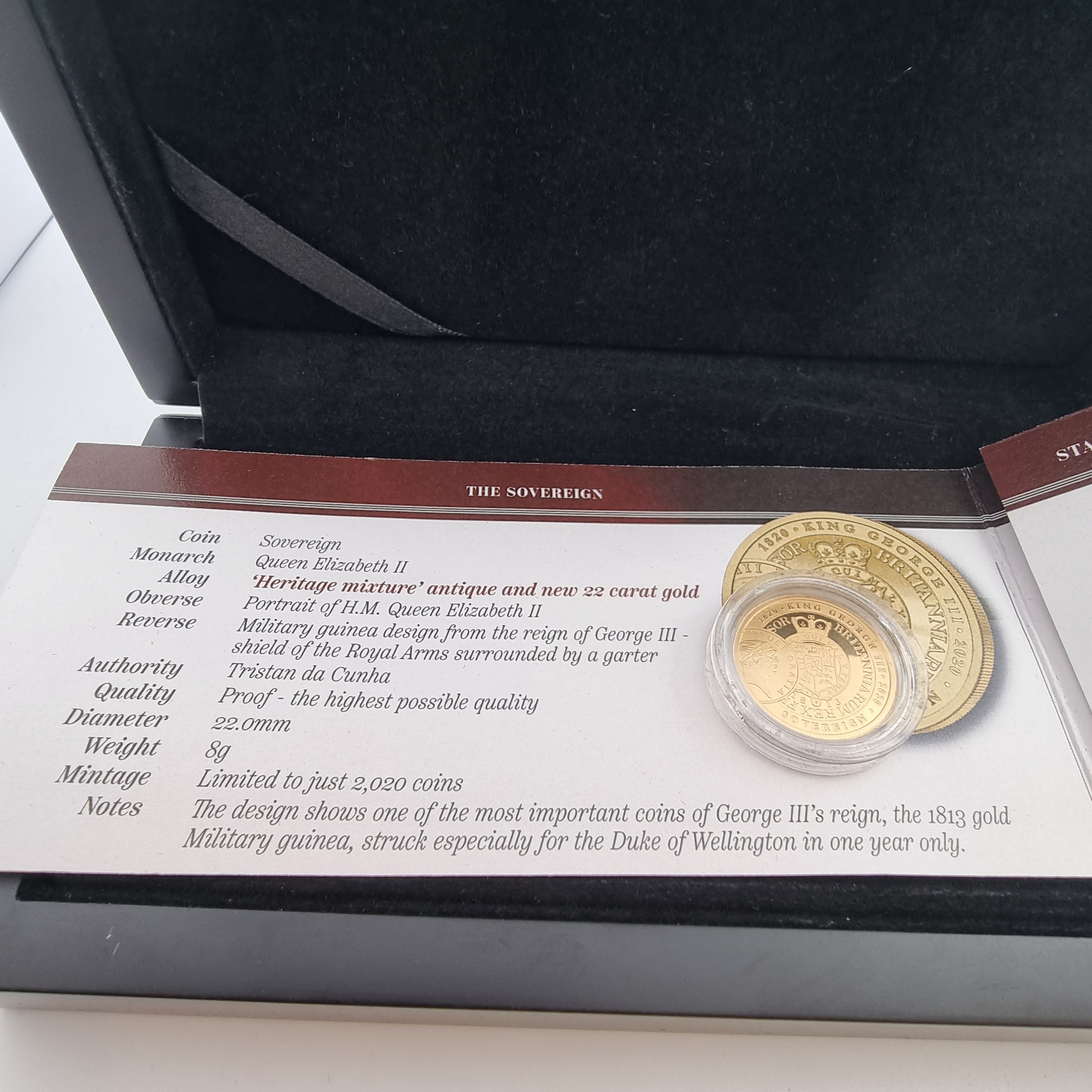 2020 George III 200th Anniversary Heritage Sovereign Three Coin Proof –  Dobson Fine Jewellery