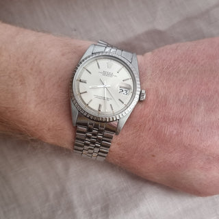 Rolex 1603 Datejust 36mm Pie Pan Dial 1976 Full Set Box & Papers