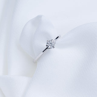 18ct White Gold 0.25ct Diamond Solitaire Ring