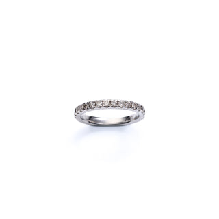 Neil Lane 14ct 0.42ct Diamond Signed Half Eternity Ring