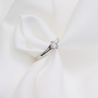 Platinum 0.35ct Diamond Solitaire Ring