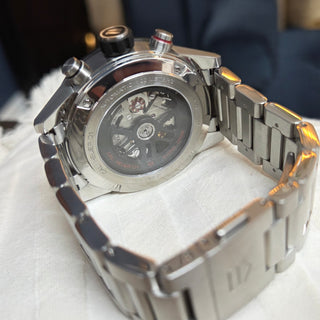 Tag Heuer Carrera CAR201V-0 43mm Anthracite Skeleton Dial Chronograph Watch