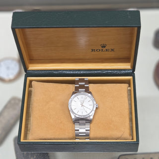 Rolex Air King 14010 34mm Steel Silver Dial 2000