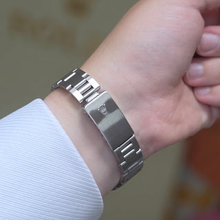 Rolex Air King 14010 34mm Steel Silver Dial 2000