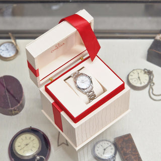 Ladies Omega Seamaster Aqua Terra 231.10.30.60.55.001 Stainless Steel Mother-Of-Pearl Dial 30mm RESERVED