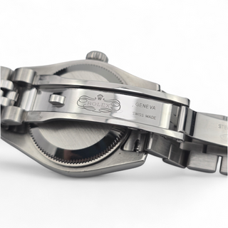 Ladies Rolex Datejust 179160 White Dial Jubilee Bracelet Oyster Steel 2008