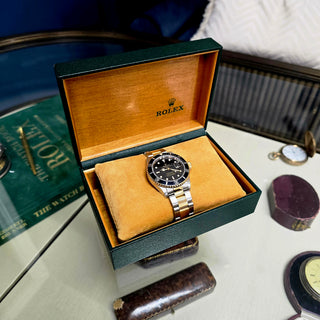 Rolex Submariner Date 16613 Steel & Gold Black Dial - Full Set (1999)