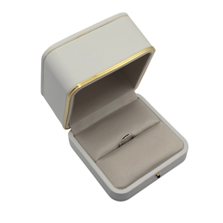 Boucheron Platinum Diamond Wedding Band – 2.1mm – Size 51 (K ½) – Full Set