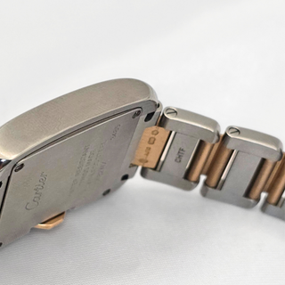 Cartier Tank Anglaise Ref. 3485  - 18ct Rose Gold & Steel - Full Set (2018)