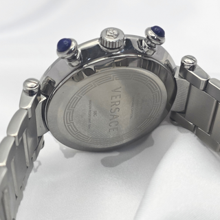 Versace 68C Ladies Chronograph Watch - Quartz - 38mm - Pink Mother of Pearl Dial