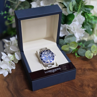 Longines HydroConquest Blue L3.841.4 - Automatic - 44mm (2021) Full Set