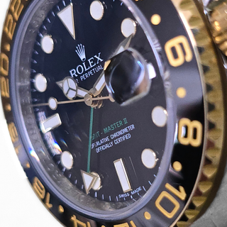 Rolex GMT-Master II - 116713LN - Gold & Steel - 2011 - Full Set + Rolex Service - Immaculate
