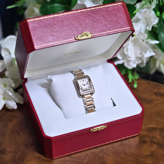 Cartier Tank Anglaise Ref. 3485  - 18ct Rose Gold & Steel - Full Set (2018)