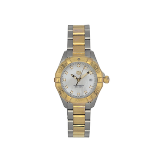 Tag Heuer Ladies Aquaracer WBD1422 - Quartz - 27mm - Mother of Pearl Diamond Dial