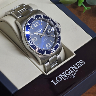 Longines HydroConquest Blue L3.841.4 - Automatic - 44mm (2021) Full Set