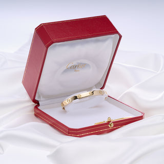 Cartier Love Bracelet 18ct Yellow Gold - Size 18 (includes Box)