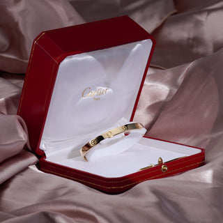 Cartier Love Bracelet 18ct Yellow Gold - Size 18 (includes Box)