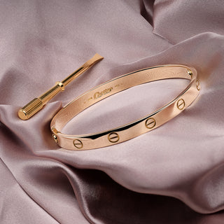 Cartier Love Bracelet 18ct Yellow Gold - Size 18 (includes Box)