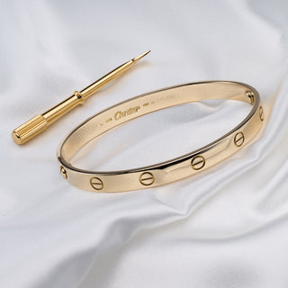 Cartier Love Bracelet 18ct Yellow Gold - Size 18 (includes Box)