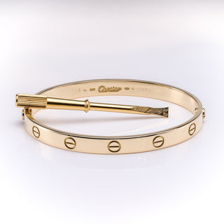 Cartier Love Bracelet 18ct Yellow Gold - Size 18 (includes Box)