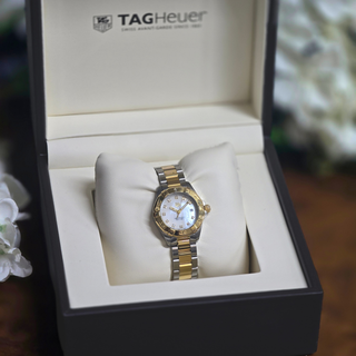 Tag Heuer Ladies Aquaracer WBD1422 - Quartz - 27mm - Mother of Pearl Diamond Dial