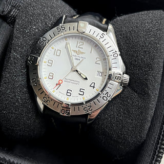 Breitling Colt A17035 38mm Automatic Steel & Leather 1999