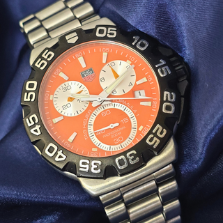Tag Heuer Formula 1 - CAH1113 - Orange Dial - 41mm - Quartz - Circa 2012 (Full Set)