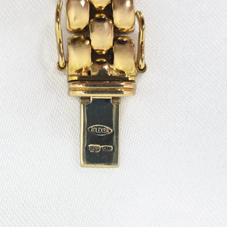 Rolex Cellini - 2297 - 18ct Yellow Gold, Mother of Pearl & Diamond Ladies Watch (1990)