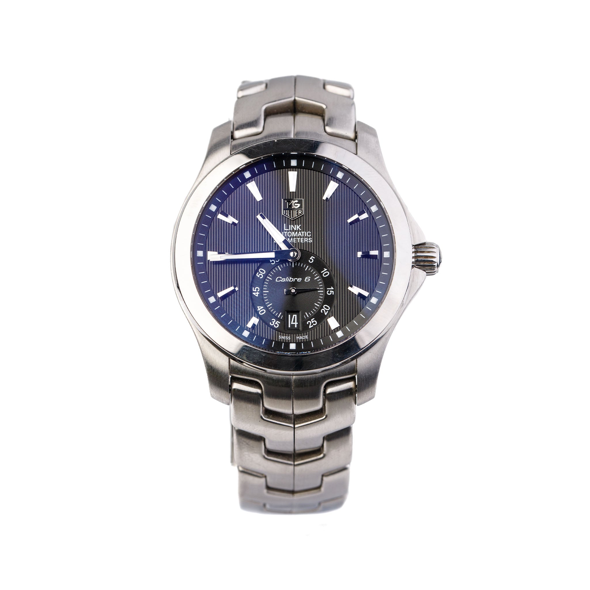 TAG Heuer Link Calibre WJF211 39mm Full Set 2011 – Dobson Fine