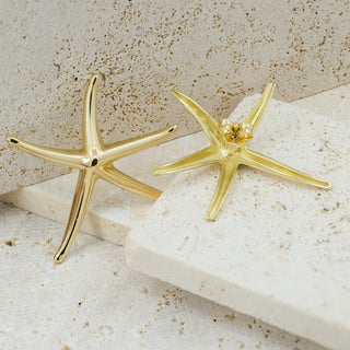 Tiffany & Co. 18ct Yellow Gold Starfish Earrings