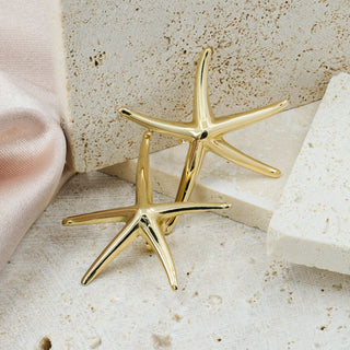 Tiffany & Co. 18ct Yellow Gold Starfish Earrings