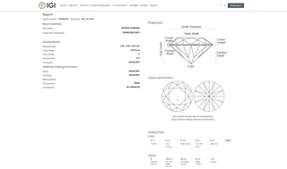 Modern Platinum 1ct Diamond Solitaire Engagement Ring
