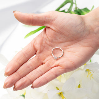 18ct White Gold 0.25ct Diamond Solitaire Ring