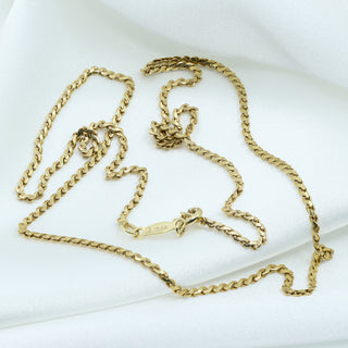 9ct Yellow Gold Fancy S-Link Chain Necklace – 20 Inch – 5.5g