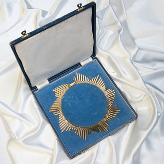 Vintage 1969 9ct Yellow Gold Handmade Fringe Collarette Necklace – 17 Inch – 78.2g
