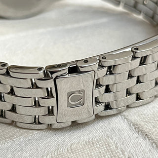 Omega De Ville Prestige 4410110 34mm Champagne Dial Quartz Full Set 2004