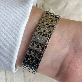 Omega De Ville Prestige 4410110 34mm Champagne Dial Quartz Full Set 2004