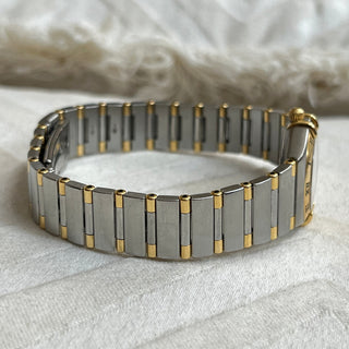 Ladies Omega Constellation 1362.10.00 22mm Gold & Steel Quartz Full Set 1999