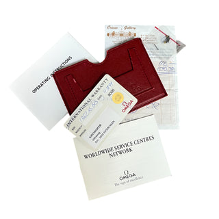 Ladies Omega Constellation 1362.10.00 22mm Gold & Steel Quartz Full Set 1999