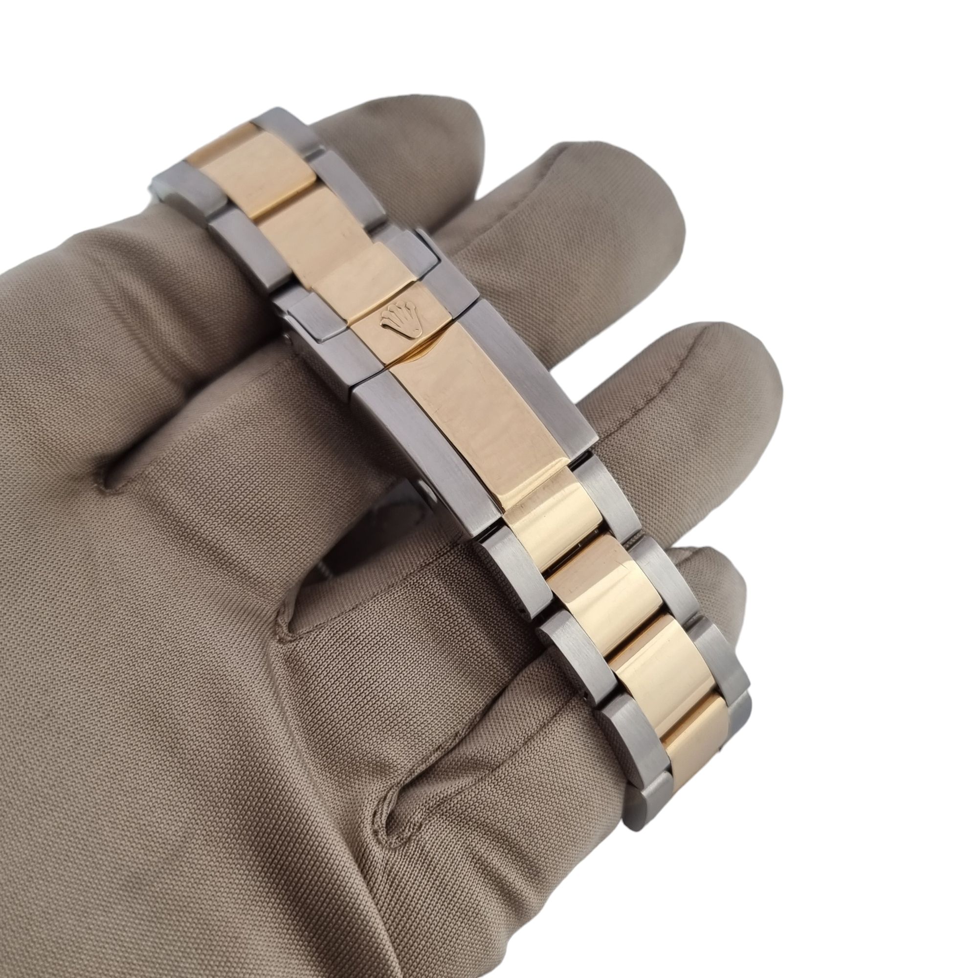 Rolex Daytona 18ct Gold And Steel 2001 Button Clasp M116523